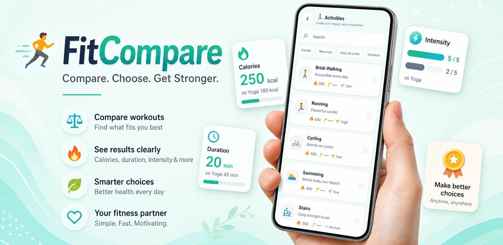 FitCompare promotional banner